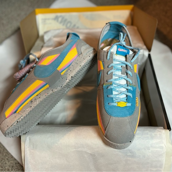 Nike Other - Nike Cortez SP men’s size 12 Lt smile grey/Blue Fury